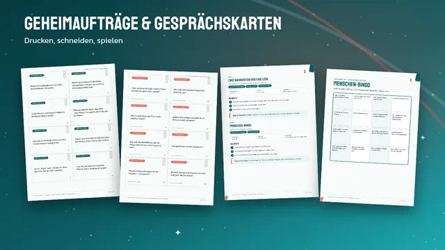 Aufträge, Karten & Spiele