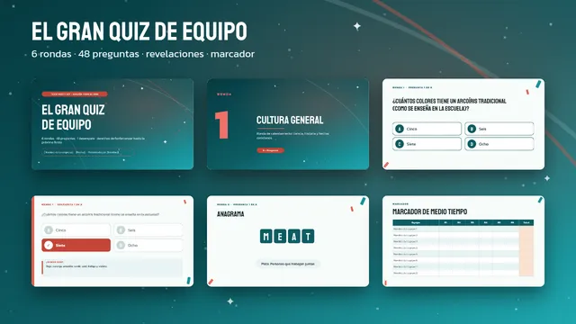 Vista del quiz