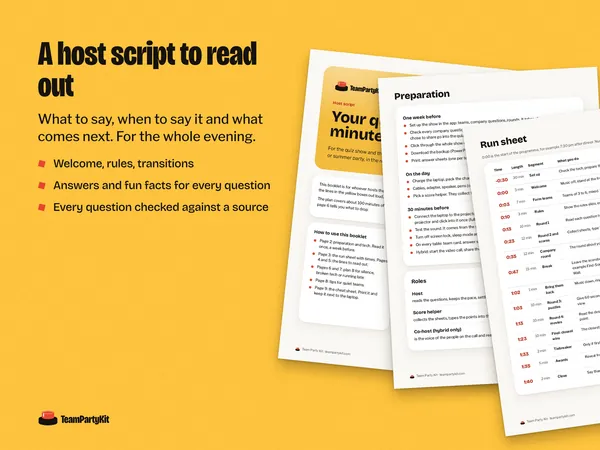 Host script pages